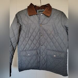 iXtreme  Jacket Grey with Brown Collar Size 14/16